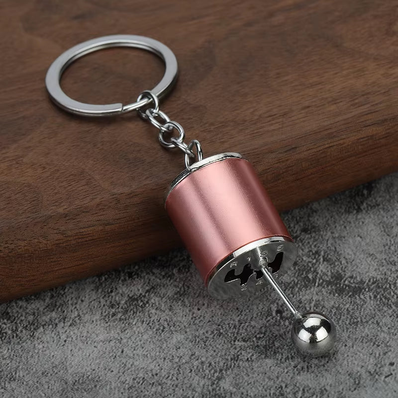 Creative gear shift keychain car manual transmission model small gift gear shift decompression toy manufacturer in stock