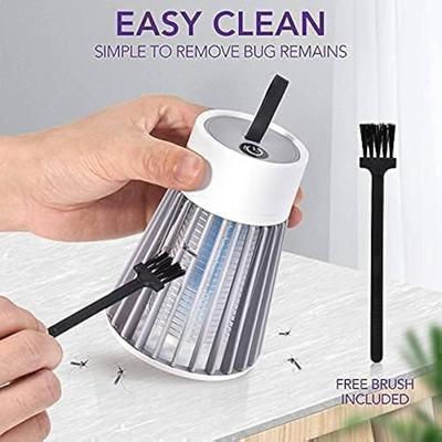 USB Mosquito Killer Lamp – White ABS Portable Insect Trap