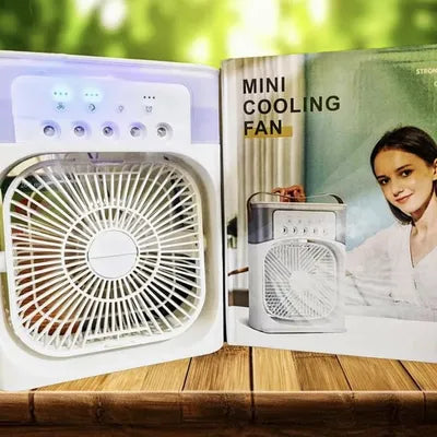 ❄️ Portable Mini Air Cooler Fan with Humidifier – Stay Cool Anywhere! ❄️