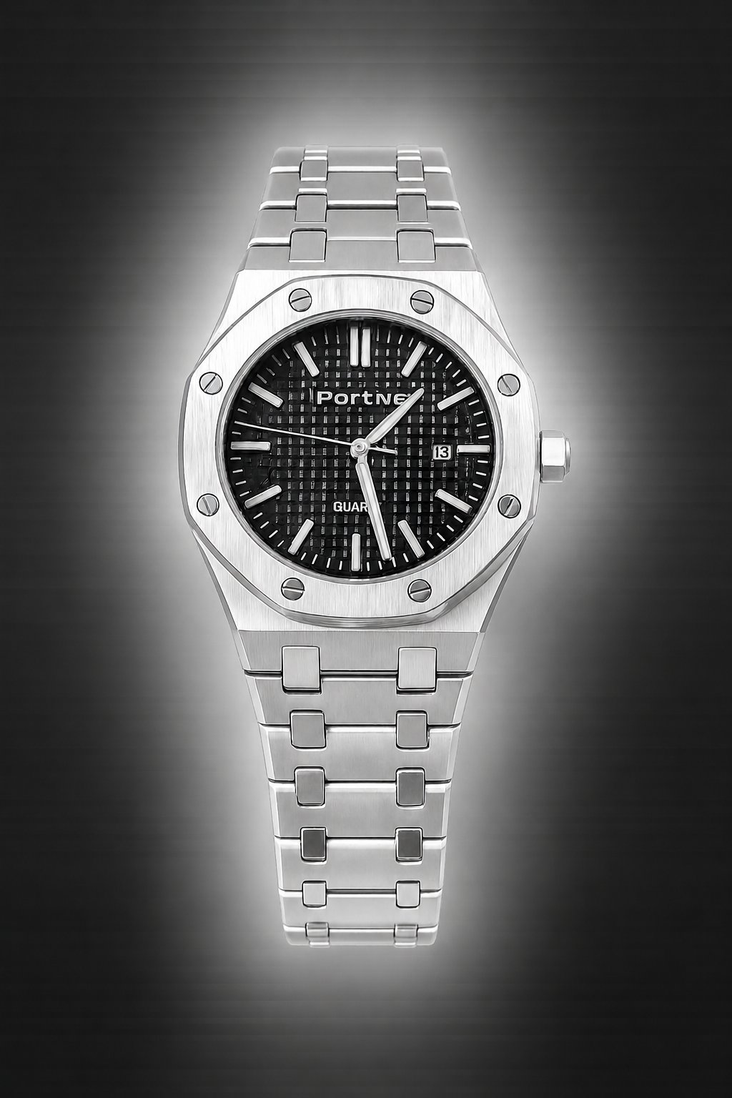 Portive Quartz analog wristwatch