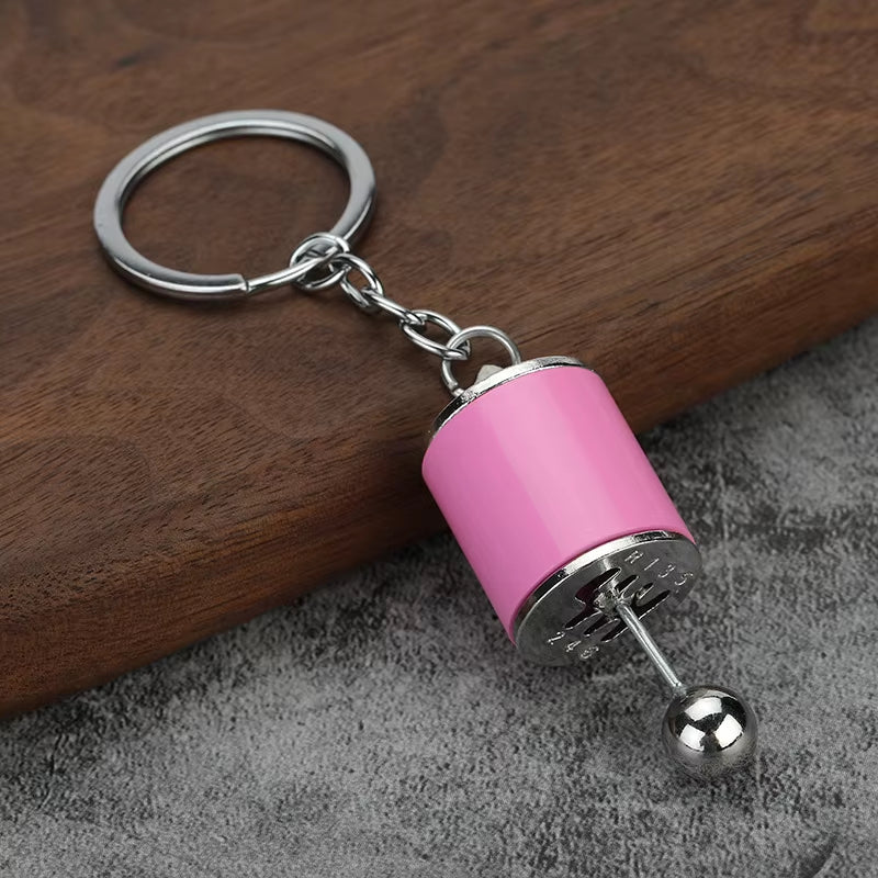 Creative gear shift keychain car manual transmission model small gift gear shift decompression toy manufacturer in stock