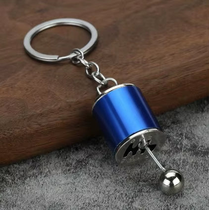 Creative gear shift keychain car manual transmission model small gift gear shift decompression toy manufacturer in stock