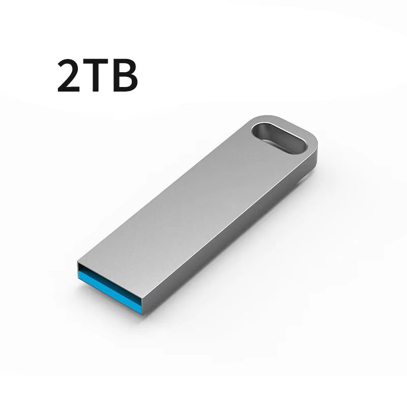 Metal USB Flash Drive USB 3.0 128GB 256GB 512GB High Speed Metal Mini U Disk Pendrive 1TB 2TB Memory Stick