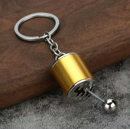 Creative gear shift keychain car manual transmission model small gift gear shift decompression toy manufacturer in stock
