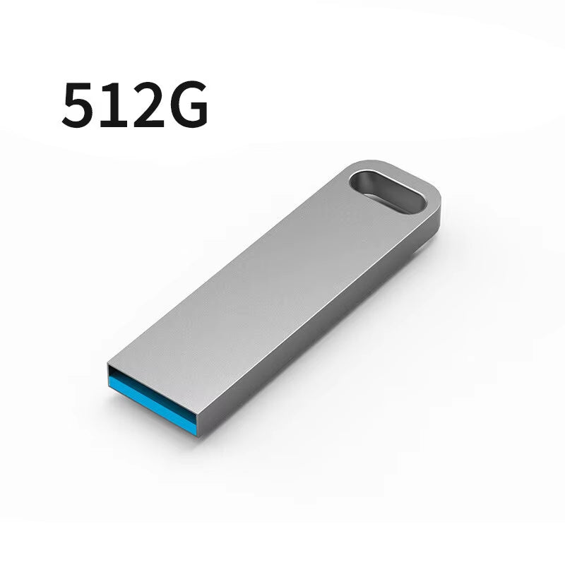 Metal USB Flash Drive USB 3.0 128GB 256GB 512GB High Speed Metal Mini U Disk Pendrive 1TB 2TB Memory Stick