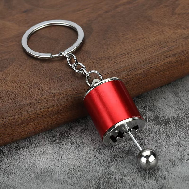 Creative gear shift keychain car manual transmission model small gift gear shift decompression toy manufacturer in stock