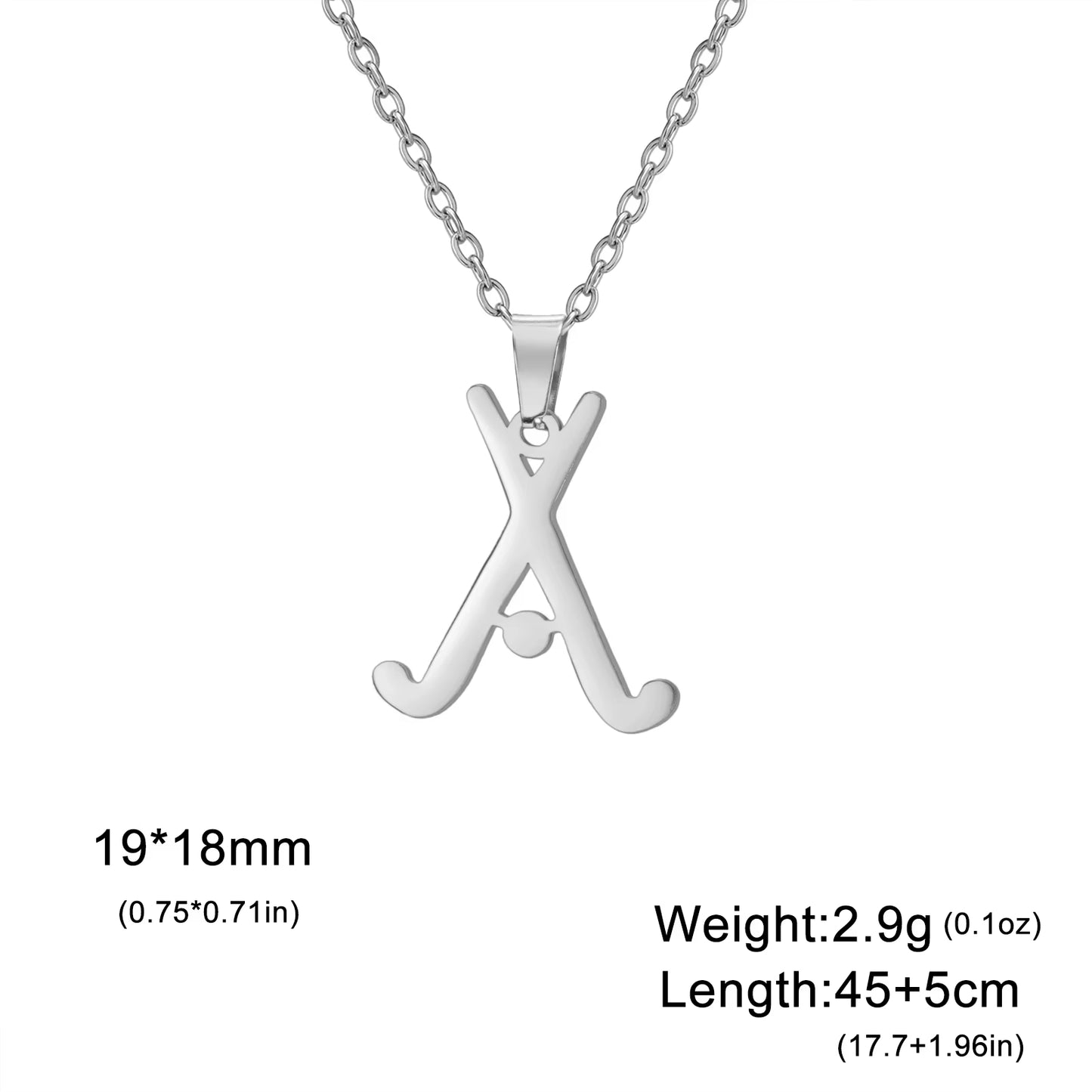 Hockey Pendant Stainless Steel Necklace Men's And Women's Fashionable Casual Sports Birthday Gift Jewelry Gift New Style