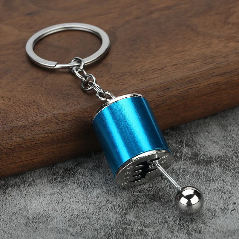 Creative gear shift keychain car manual transmission model small gift gear shift decompression toy manufacturer in stock