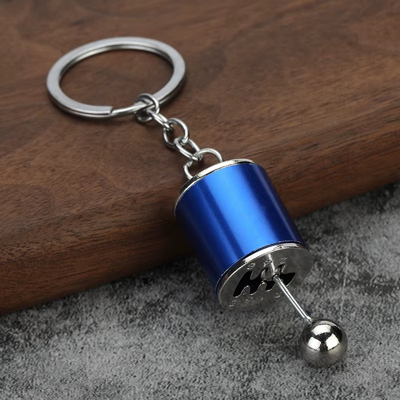 Creative gear shift keychain car manual transmission model small gift gear shift decompression toy manufacturer in stock