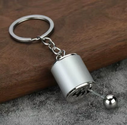 Creative gear shift keychain car manual transmission model small gift gear shift decompression toy manufacturer in stock