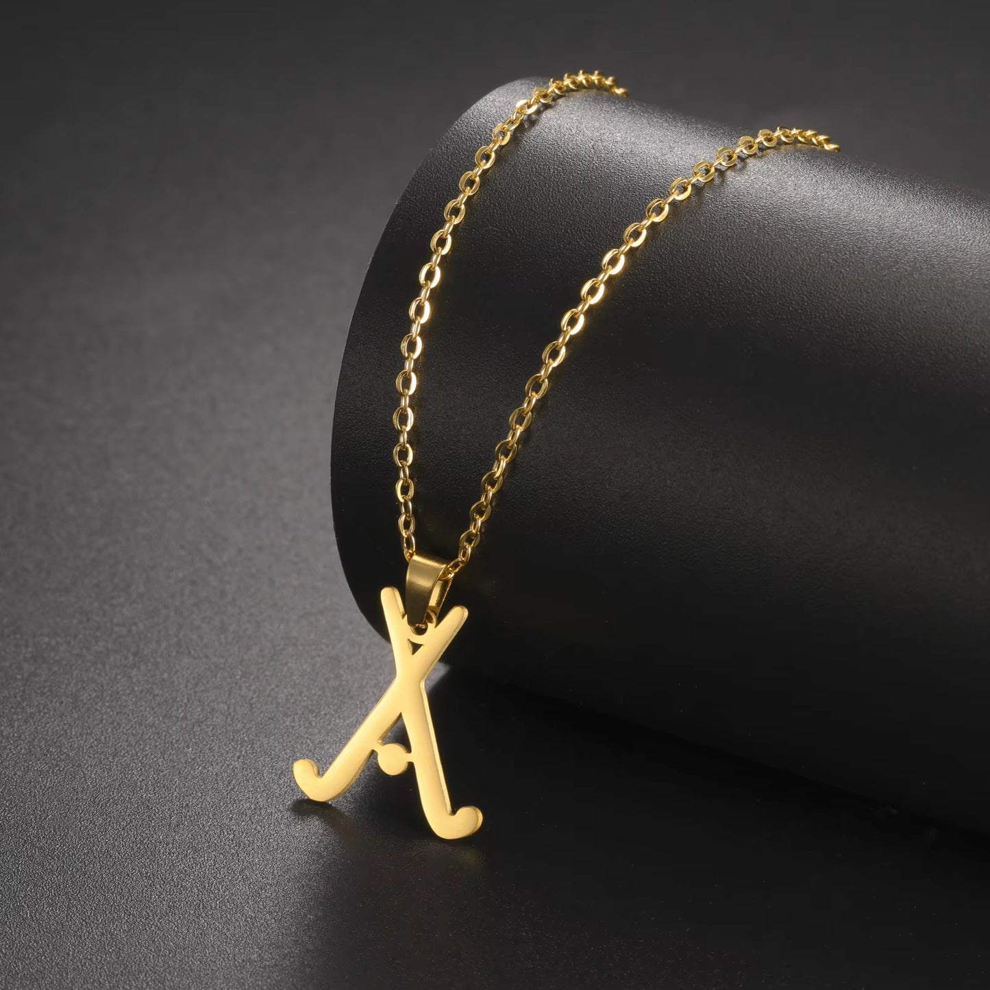 Hockey Pendant Stainless Steel Necklace Men's And Women's Fashionable Casual Sports Birthday Gift Jewelry Gift New Style